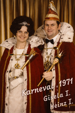 1971 Prinz Heinz I. (Cremer) & Prinzessin Gisela I. (Cremer) 1971 Prinz Heinz I. (Cremer) & Prinzessin Gisela I. (Cremer)