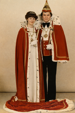 1977 Prinz Hermann-Josef I. (Endres) & Prinzessin Margret I. (Endres) 1977 Prinz Hermann-Josef I. (Endres) & Prinzessin Margret I. (Endres)