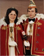 1984 Prinz Jupp I. und Prinzessin Karin I. 1984 Prinz Jupp I. und Prinzessin Karin I.