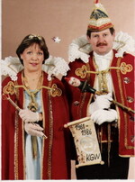 1986 Prinz Gerd I und Prinzessin Rita I. 1986 Prinz Gerd I und Prinzessin Rita I.