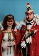 1990 Prinz Wolfram I. und Prinzessin Stefanie I. 1990 Prinz Wolfram I. und Prinzessin Stefanie I.