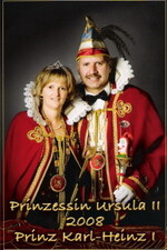 2008 Prinz Karl-Heinz I. und Prinzessin Ursula II. 2008 Prinz Karl-Heinz I. und Prinzessin Ursula II.